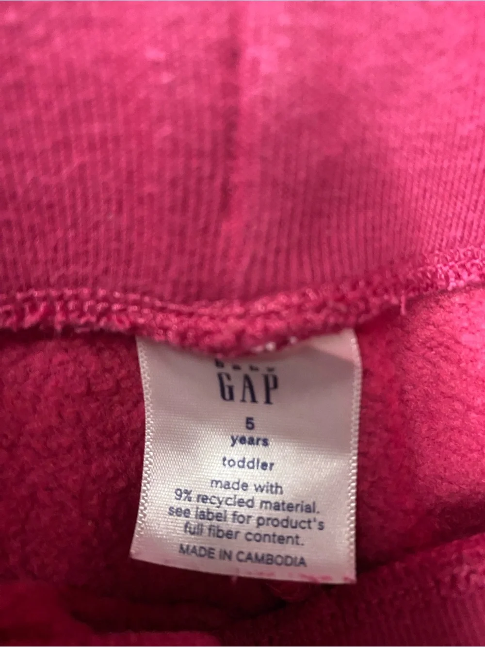 GAP kids fleece